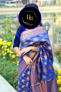 সিল্ক কাতান শাড়ি