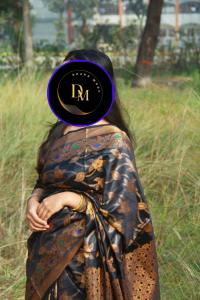 সিল্ক কাতান শাড়ি