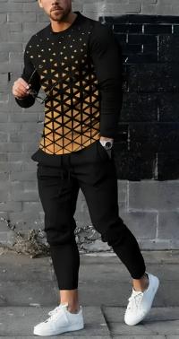 New Fashion full Sleeves T-Shirt & Full Pant Combo (Set) for Man