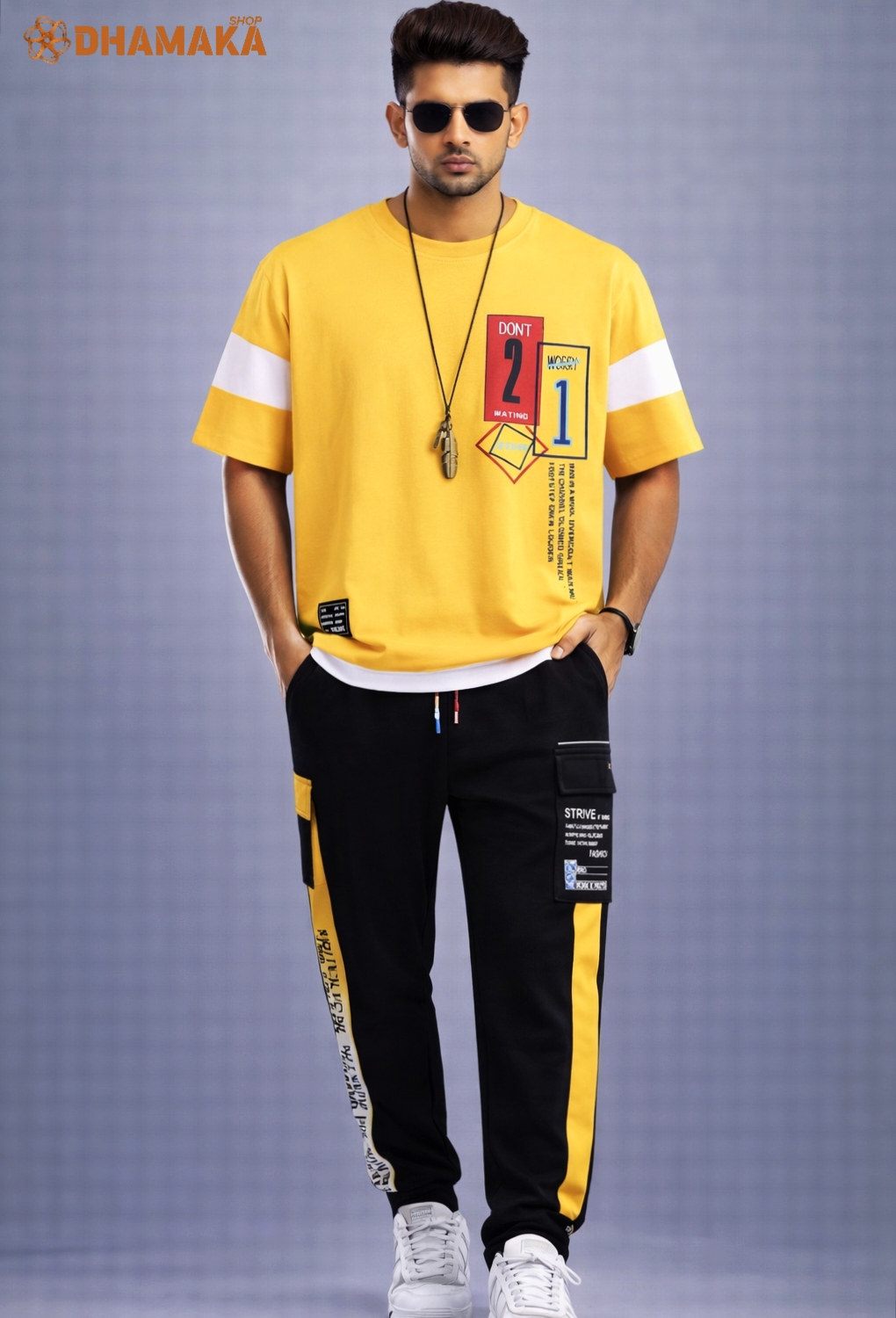 টি-শার্ট এবং প্যান্ট কম্বো