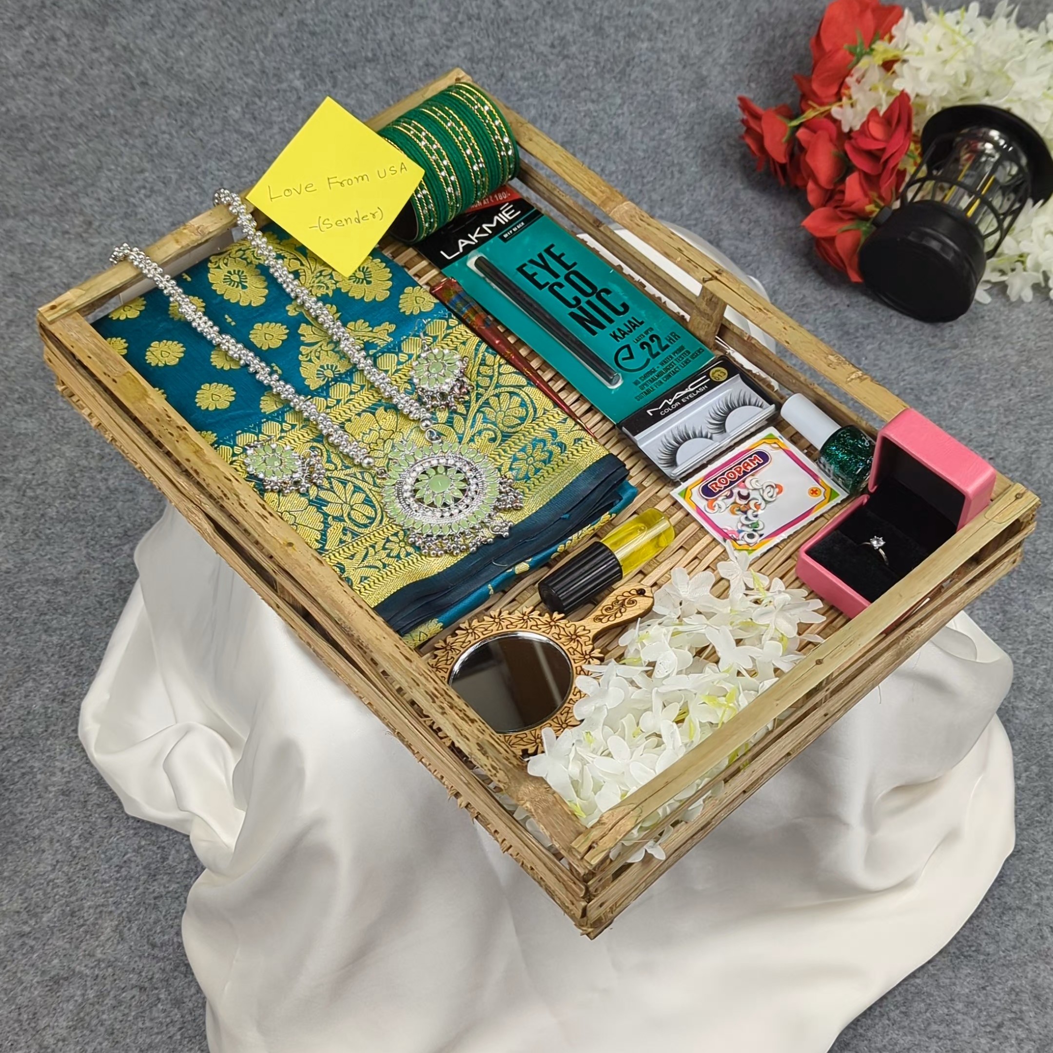 🌹প্রিমিয়াম সিল্ক কাতান শাড়ি কম্বো