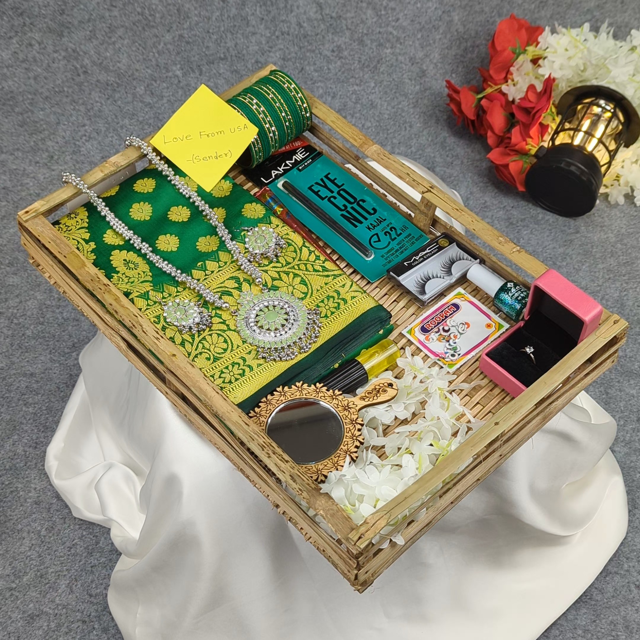 🌹প্রিমিয়াম সিল্ক কাতান শাড়ি কম্বো