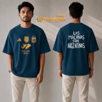 🛍️ ১টি ড্রপ শোল্ডার টি-শার্ট (ফ্রন্ট ও ব্যাক ভিউ)
