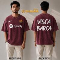 Premium Barcelona Acid Wash Drop Shoulder