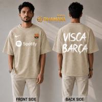 Premium Barcelona Acid Wash Drop Shoulder