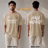 Premium Real Madrid Acid Wash Drop Shoulder