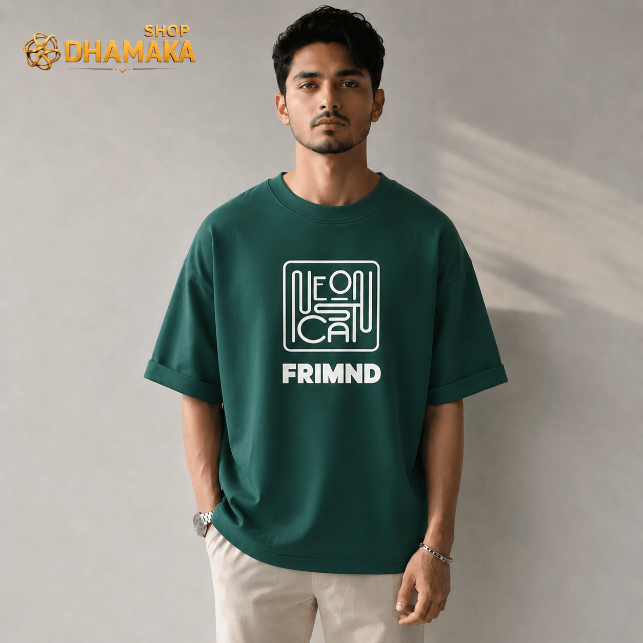 ✨প্রিমিয়াম ড্রপ সোল্ডার টি-শার্ট