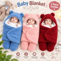 🧸𝟯 𝗽𝗶𝗲𝗰𝗲 𝗯𝗮𝗯𝘆 𝗯𝗹𝗮𝗻𝗸𝗲𝘁 𝗰𝗼𝗺𝗯𝗼