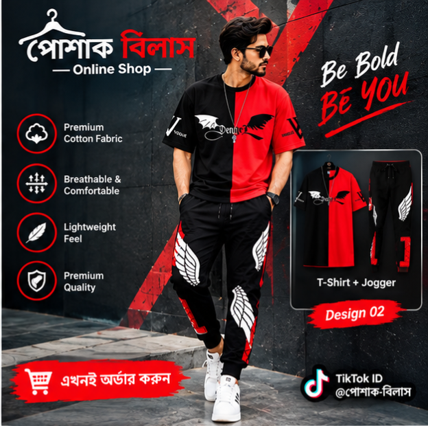 Mash T-Shirt & Full pant set