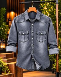 Premium Trendy Denim Shirt