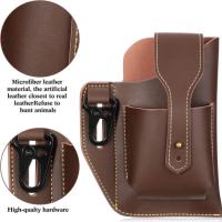 Retro Belt Waist Fashionable Bag (Brown)