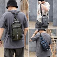 Multipurpose Using Sling Bag For Men & Women Waterproof Backpack Purse Cross body Bag with USB Charging Port