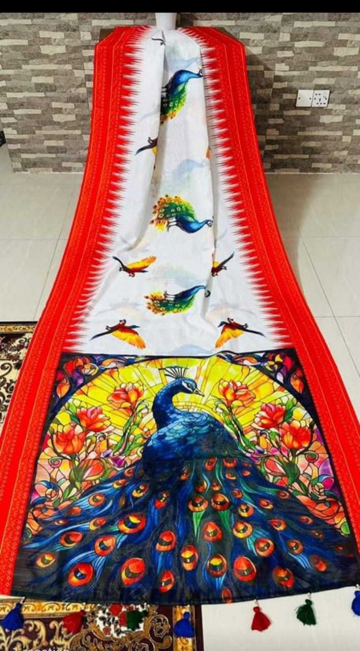চান্দুরি সিল্ক শাড়ি