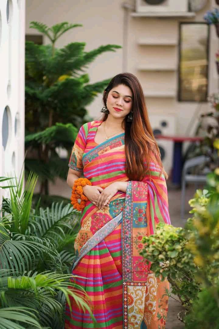 চান্দুরি সিল্ক শাড়ি