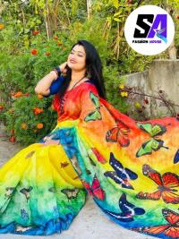 চান্দুরি সিল্ক শাড়ি