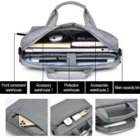Laptop Bag Office Documents Storage Bag Travel (Gray)