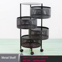 5 Layer Square Shape Kitchen Rack