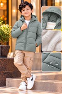 Premium Kids Sherpa Padding Jacket  ২ থেকে ১২ বছরের ছেলে এবং মেয়ে বাবুদের জন্য সুপার প্রিমিয়াম এক্সপোর্ট কোয়ালিটি শেরপা প্যাডিং জ্যাকেট। 💚