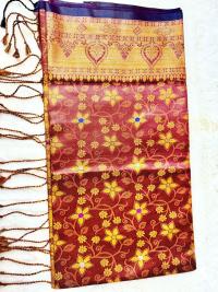 Soft silk katan sharee