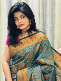 সিল্ক কাতান শাড়ি