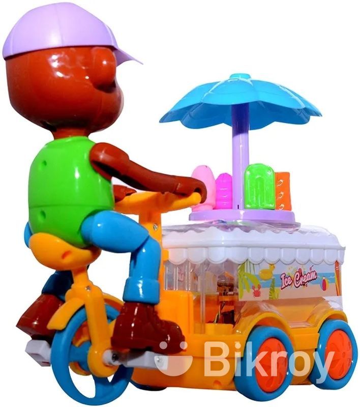 Bump And Go Monkey Ice Cream Toy for Kids