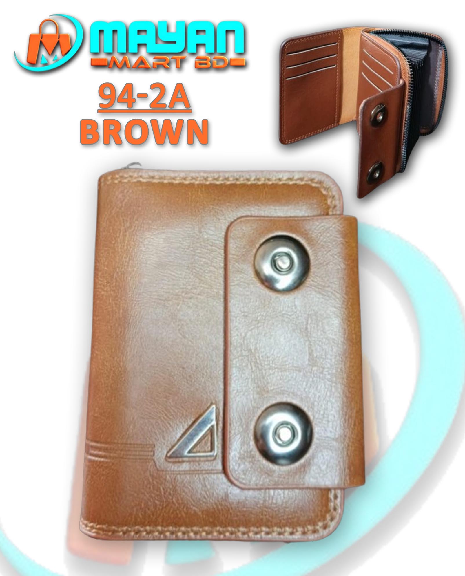2 in 1 Premium Wallet (BROWN -K94-2A)
