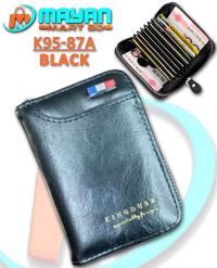 Kingdushi Card Holder Wallet (BLACK- K95-87A)