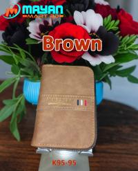 KINGDUSHI CARD HOLDER WALLET (BROWN - k95-95)