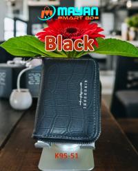 KINGDUSHI CARD HOLDER WALLET (BLACK - K95-51)