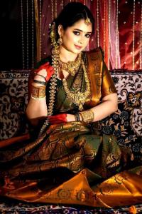 Kanjivaram katan Saree with blause pcs