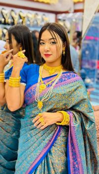 Kanjivaram katan Sharee