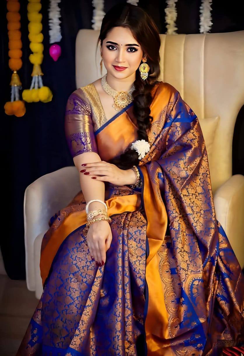 Kanjivaram katan Sharee