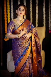 Kanjivaram katan Sharee