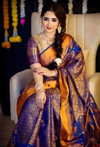 Kanjivaram katan Sharee