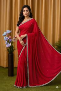 soft Georgette sharee