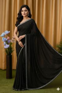 soft Georgette sharee