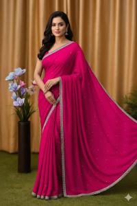 soft Georgette sharee