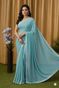 soft Georgette sharee