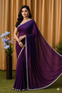 soft Georgette sharee