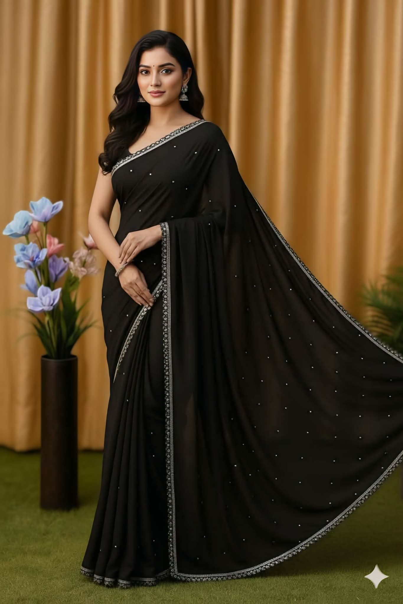 soft Georgette sharee