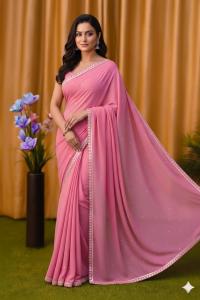 soft Georgette sharee