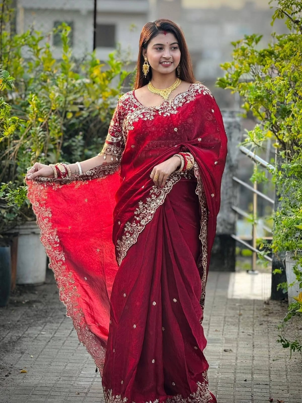 Virul Georgette Saree