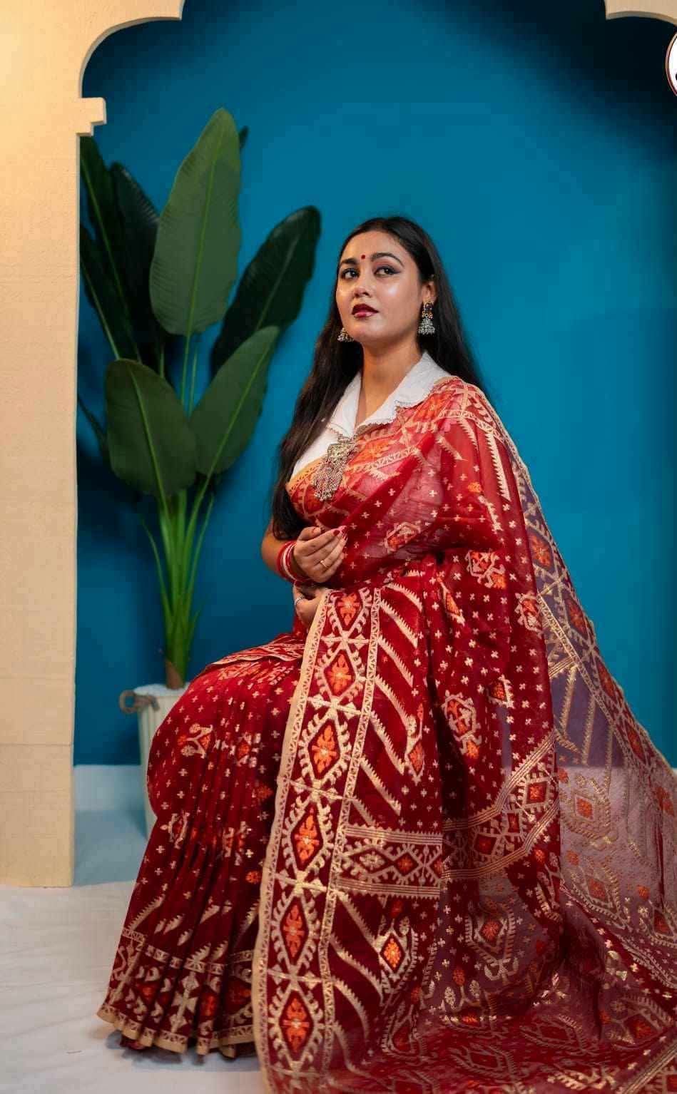 virul jori jamdani saree