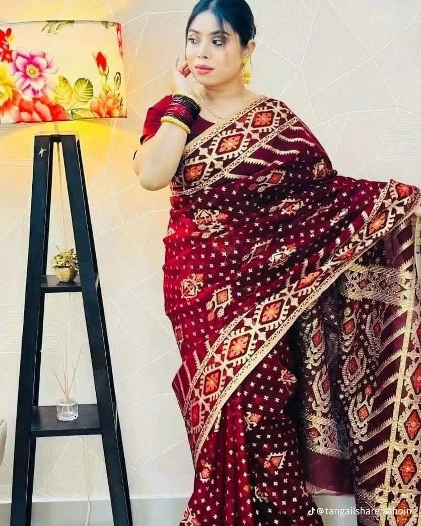virul jori jamdani saree