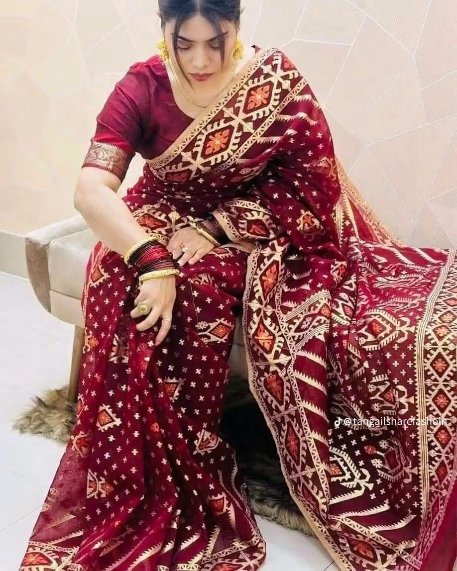 virul jori jamdani saree