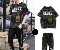 Drop Shoulder Mash T-Shirt and Trouser