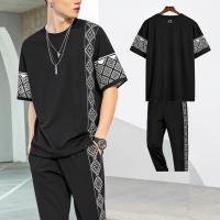 Drop Shoulder Mash T-Shirt and Trouser