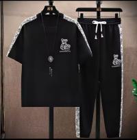 Drop Shoulder Mash T-Shirt and Trouser