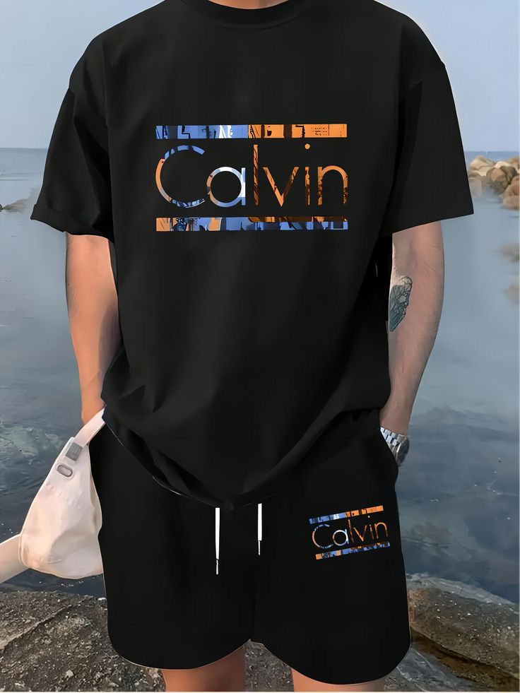 Premium Drop Shoulder T-Shirt & Pant Combo