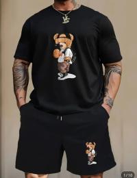 Premium Drop Shoulder T-Shirt & Pant Combo